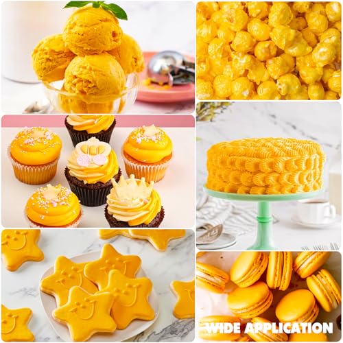Gold Gel Food Coloring - Vibrant Edible Dye for Baking & Crafts
