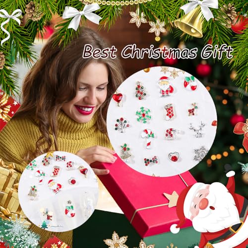 Giata 30 Pcs Christmas 3D Alloy Nail Art Charms & Pendants