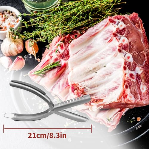 Standard Rib Membrane Remover Kit - Stainless Steel BBQ Tool