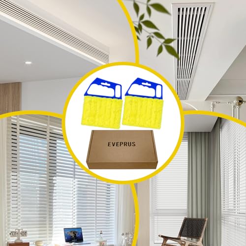 EVEPRUS Blind Cleaner Duster Tool - 2PCS Washable Microfiber for Vents & Blinds