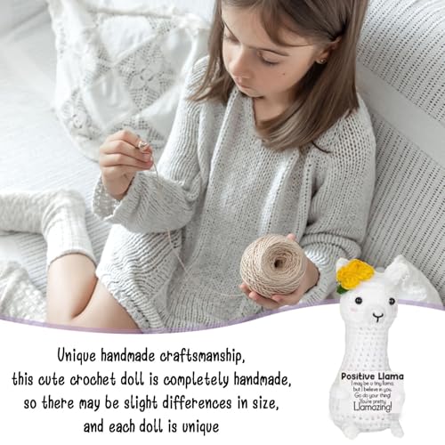 Handmade Crochet Alpaca - Emotional Support Gift for Any Occasion
