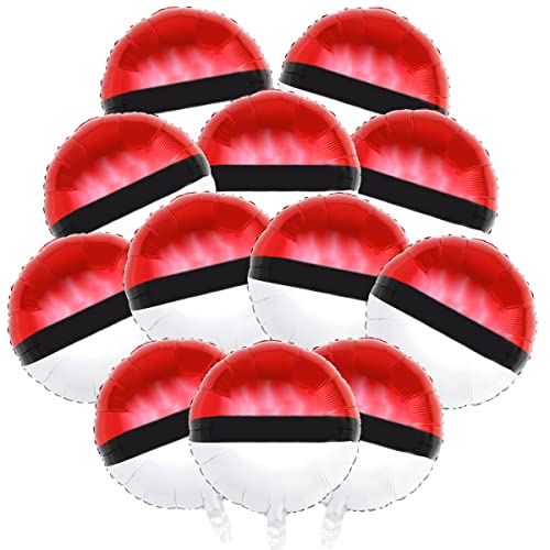 12pcs Cartoon Game Foil Balloons for Birthday Decorations