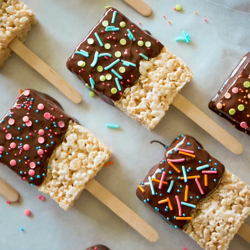 Puyeipt Silicone Rice Krispie Treat Molds – 3 Pack, 18 Cavity