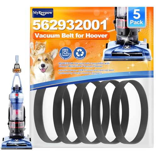 5-Pack Replacement Vacuum Belt for Hoover Windtunnel - 562932001