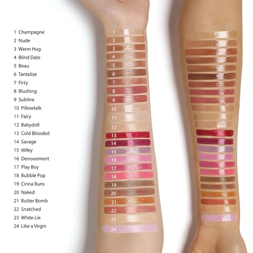 Ruby Kisses Butter Bomb Lip Gloss High Shine Non Sticky Hydrating