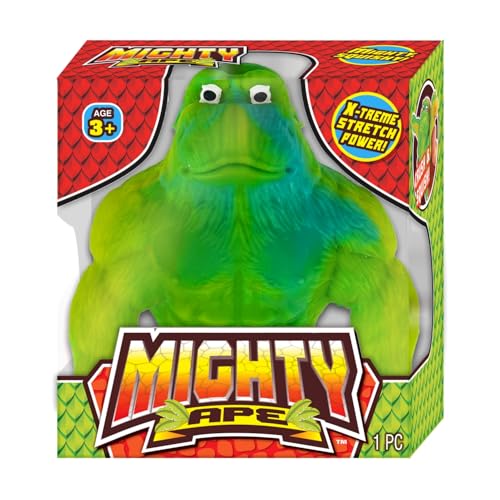JA-RU Mighty Ape Stretchy Squishy Toy, 3.5-inch Stress Relief Gorilla