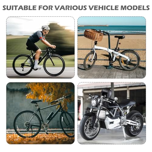 1 Pair of Bike Foot Pegs, Aluminium Alloy Non-Slip Bike Pegs for Folding Bike and Mountain Bike Durable