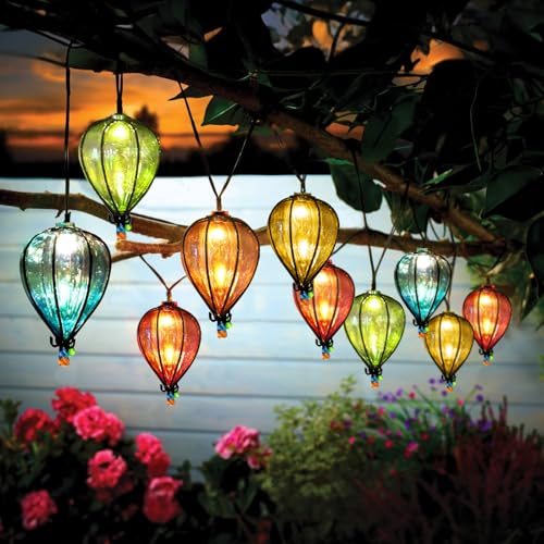 11FT Multicolor String Lights with 10 Bulbs, Waterproof Connectable LED Decor