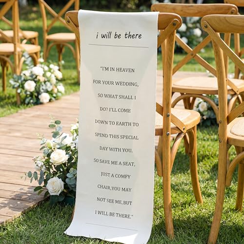 Personalized Wedding Memorial Sign - In Loving Memory Reserve Seat 15x50
