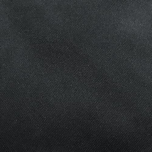 Sun Zero Easton Blackout Curtain Panel, 40" x 108", Thermal Grommet, Black