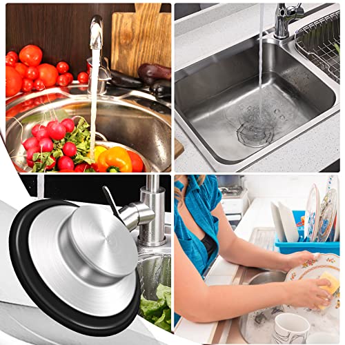 SENLIXIN 3.35-Inch Stainless Steel Kitchen Sink Stopper and Disposal Plug