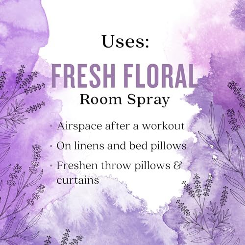 Aura Cacia Fresh Floral Room Spray 8 Fl Oz - Natural Aromatherapy Mist
