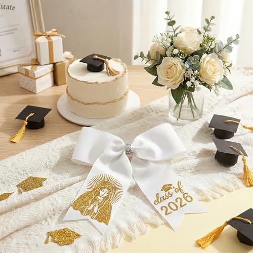 Our Lady of Guadalupe Graduation Cap Bow Decoration 2026