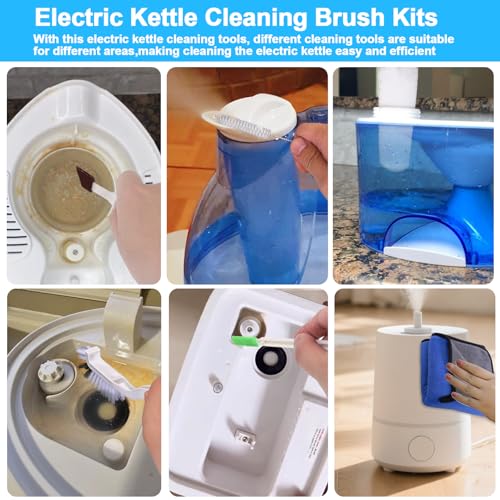 XANGNIER Multicolor Humidifier Cleaning Brush Kit - 8 Pcs