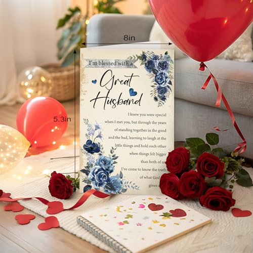 Heartfelt Valentine's Day Card for Husband | Romantic Gift