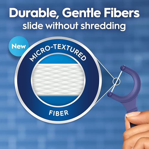Oral-B Glide Arctic Peppermint Dental Floss Picks, 75 Count