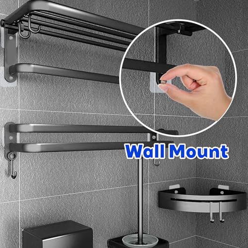 20 Pack Adhesive Wall Hooks - No Drill, Waterproof & Repositionable
