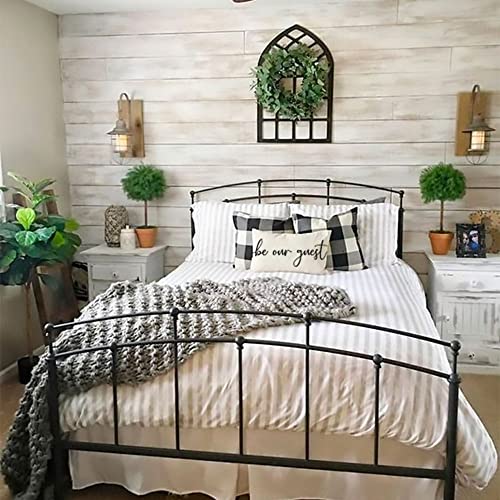 Farmhouse Be Our Guest Throw Pillow Cover 12x20 Inch