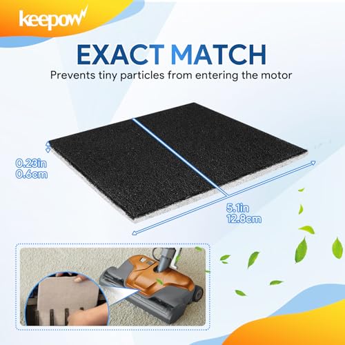 KEEPOW 10-Pack CF-1 HEPA Filter Replacement for Kenmore Vacuums