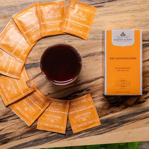 Harney & Sons Decaffeinated Ceylon Black Tea - 20 Tea Bags