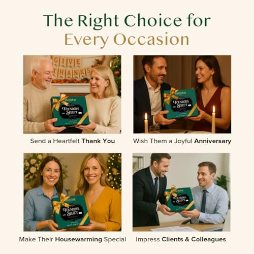 VAHDAM Founder's Select Tea Gift Set - 6 Flavors, 36 Pyramid Tea Bags