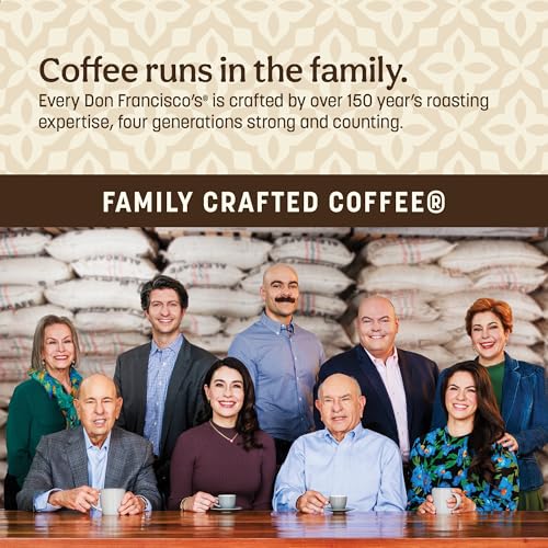 Don Francisco's French Dark Roast Ground Coffee, 100% Arabica, 10 oz (3 Pack)