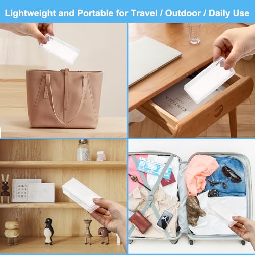 OwnMy 4-in-1 Travel Cotton Swab Holder & Organizer Case