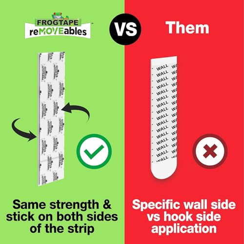 FrogTape reMOVEables Large Utility Wall Hook - 5 lbs Capacity