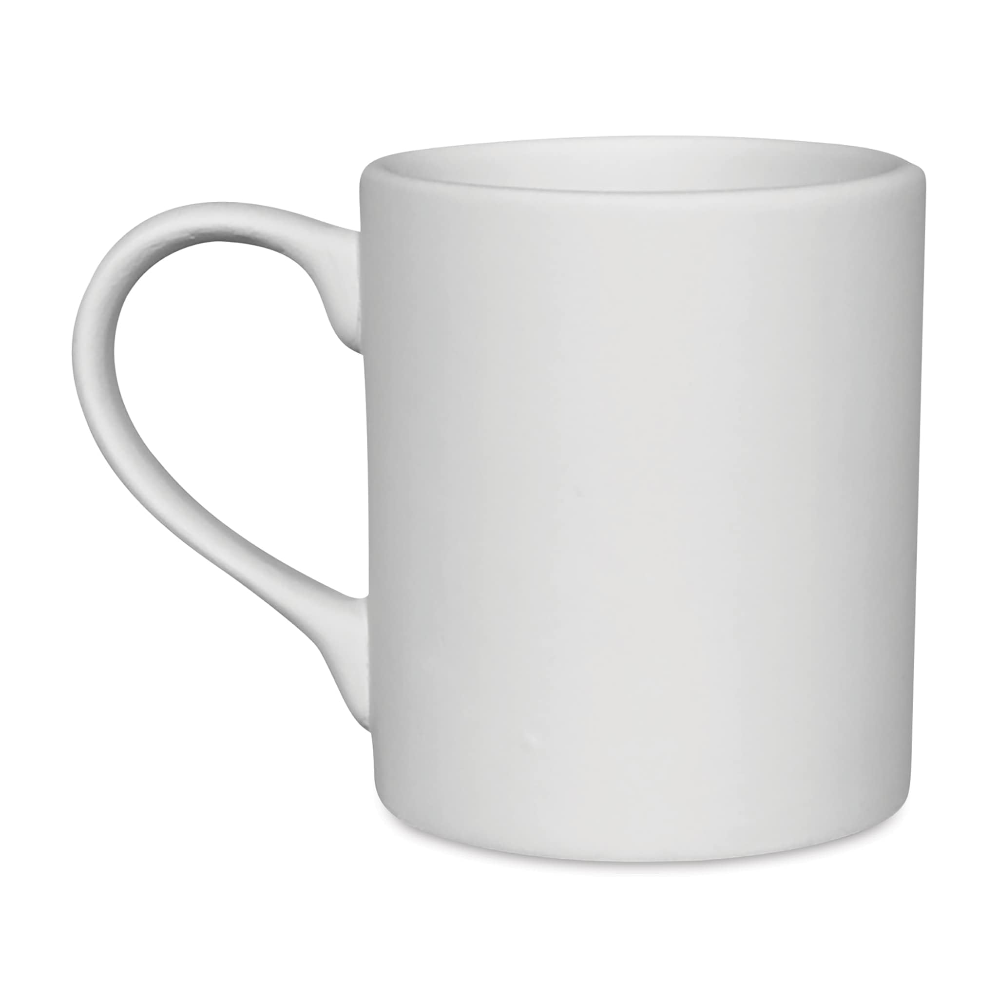 Mayco Mug Bisqueware, 12 Ounces, Pack of 24