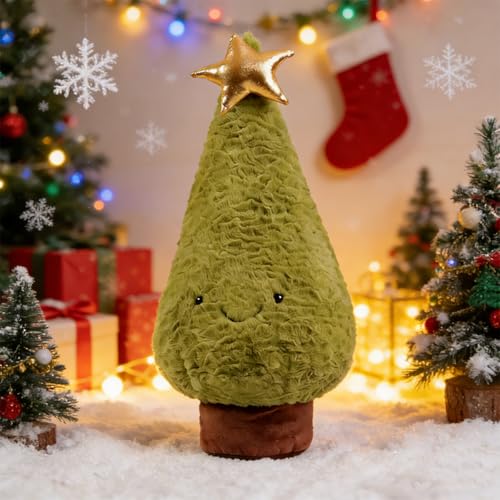 Christmas Tree Plush Toy - 15.8-Inch Holiday Reindeer Decoration - Variation of This Listing