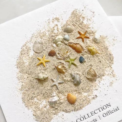 Ocean Silicone Nail Art Molds Set with Carving Pen for 3D Beach Charms
