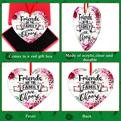 Friendship Christmas Ornament - 'Friends are Family' Gift