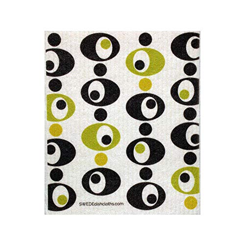 Eco-Friendly Swedish Dishcloth Set of 3 - Absorbent & Reusable Cleaning Cloths