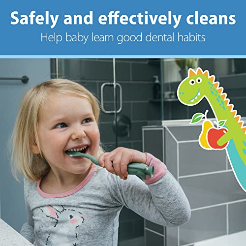 Dr. Brown's Fluoride-Free Baby Toothpaste, Apple Pear, 1.4 oz