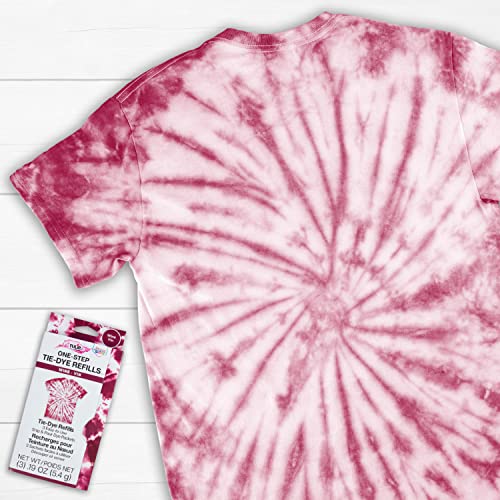 Tulip One-Step Tie-Dye Kit with 3 Refill Packs - Wine Color