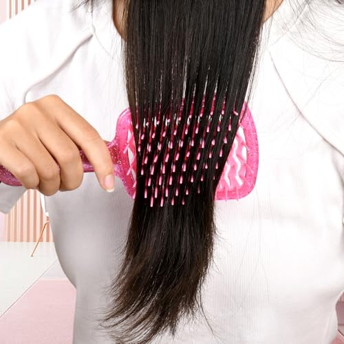 SUPHOUSE Detangling Hair Brush - Pain-Free Wet and Dry Hair Brushing