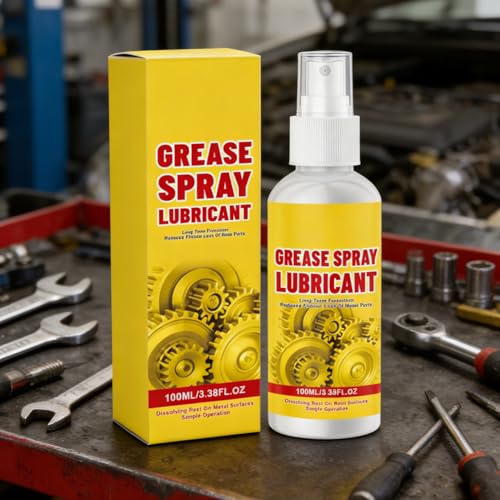 2PCS Anti-Rust Lubricant Spray & Rust Remover for Metal