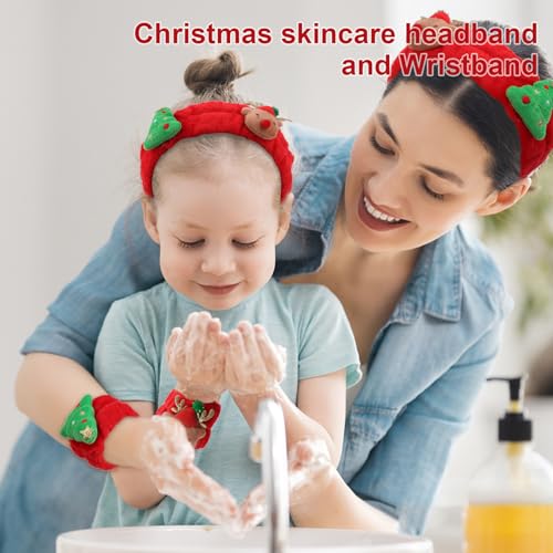 WHAVEL Spa Headband and Wristbands Set for Washing Face Skincare