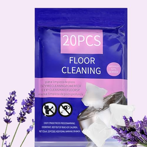 Natural Lavender Floor Cleaner PACSS 20-Count for Tile, Vinyl & Laminate