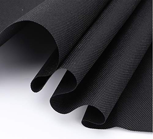 Olgamo Non-Woven Fabric for Sofa Renovation - 60" x 3 Yards, Black