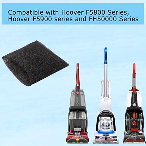 4-Pack Foam Tank Filters for Hoover Steam Vacuum Cleaner F5800