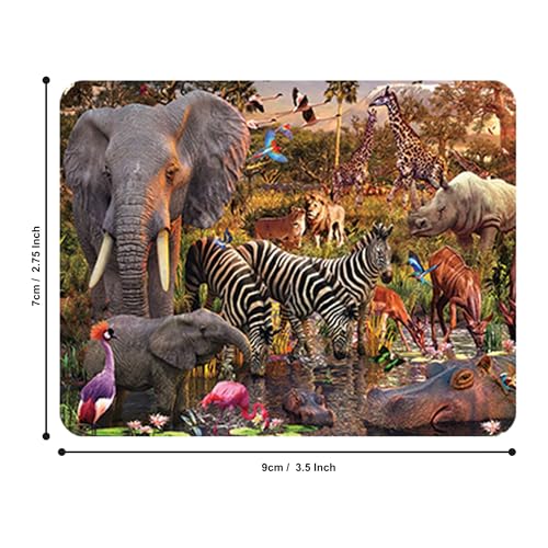 3D LiveLife Safari Refrigerator Magnet - Waterhole Lenticular Fridge Magnet