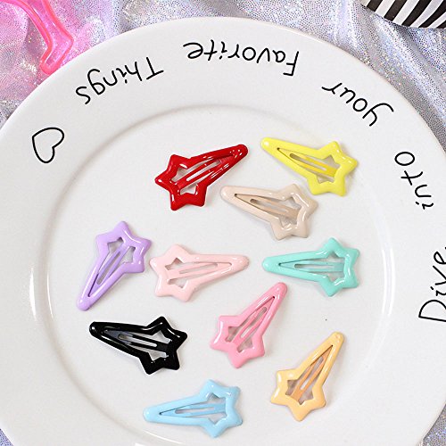 DEVILMAYCARE 10pcs Colorful Duckbill Hair Clips 2 Inch Non-Slip Salon Sectioning Hairpins for Styling