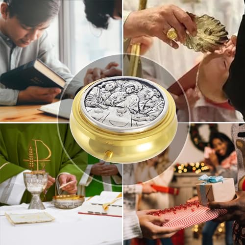 KOMI Last Supper Rosary Box - Box-14 Catholic Communion Keepsake Holder