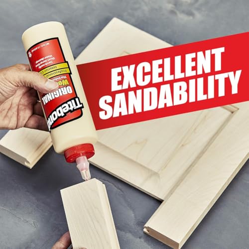 Titebond Original Wood Glue 8 oz for Woodworking and Furniture Repair