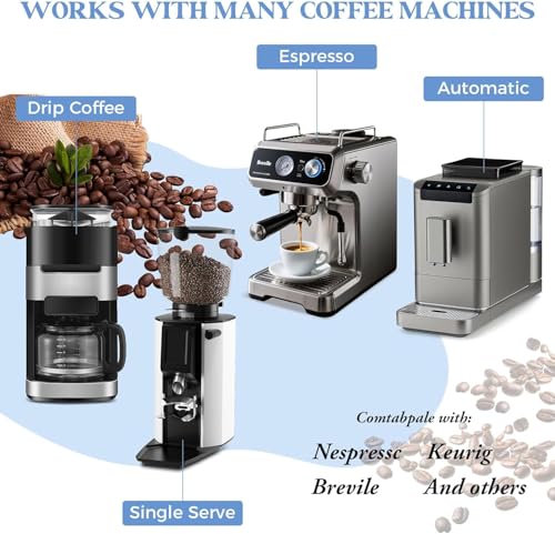 Pakimi 24-Pack Coffee Maker Cleaner Descaler Tablets for Espresso Machines