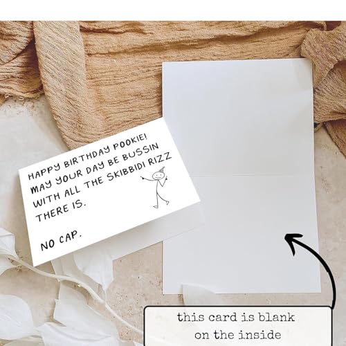 Funny Teen Slang Birthday Card for 13 Year Old - PUGAILA