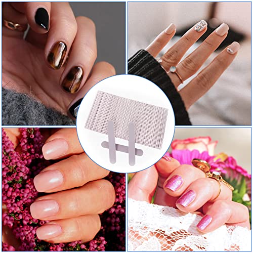 GigaGround Mini Nail Files Bulk 100 Pcs Double Sided Emery Boards