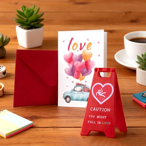 Funny Love Sign - Mini Desk Decor for Couples & Anniversaries