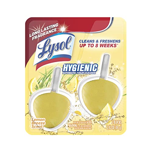 Lysol Automatic Toilet Bowl Cleaner - Lemon Breeze, 2 Pack